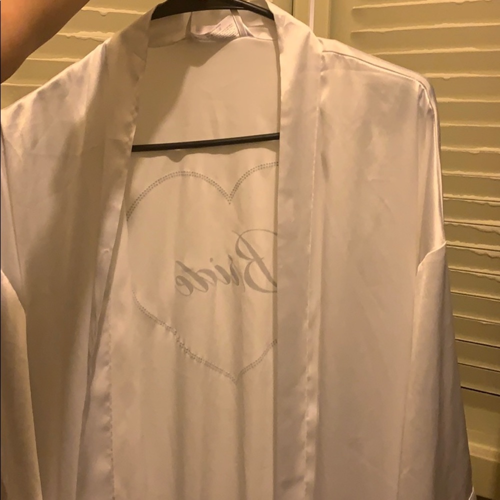 White Bride Robe - Picture 2 of 2